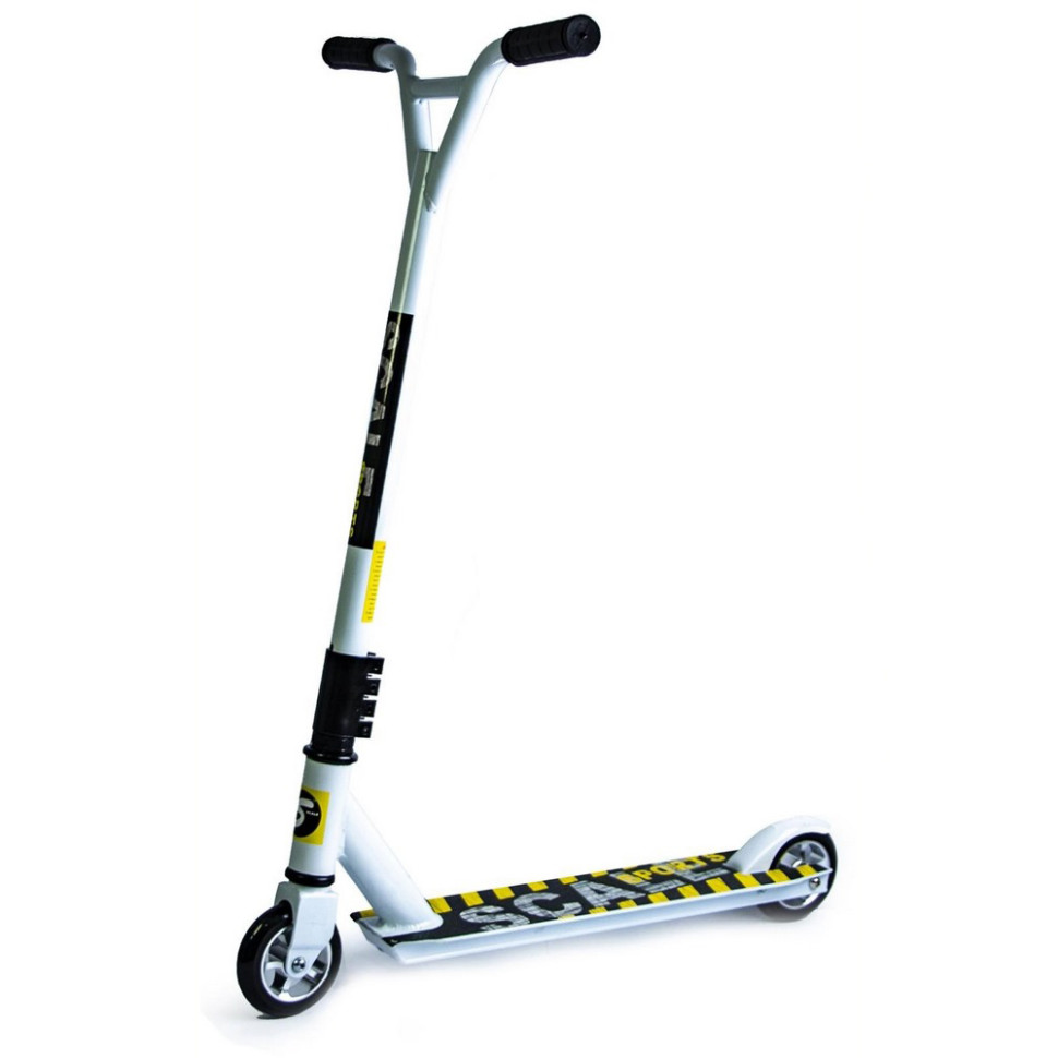 Трюковый самокат Extrem Scale Sports Extreme белый до 100 кг