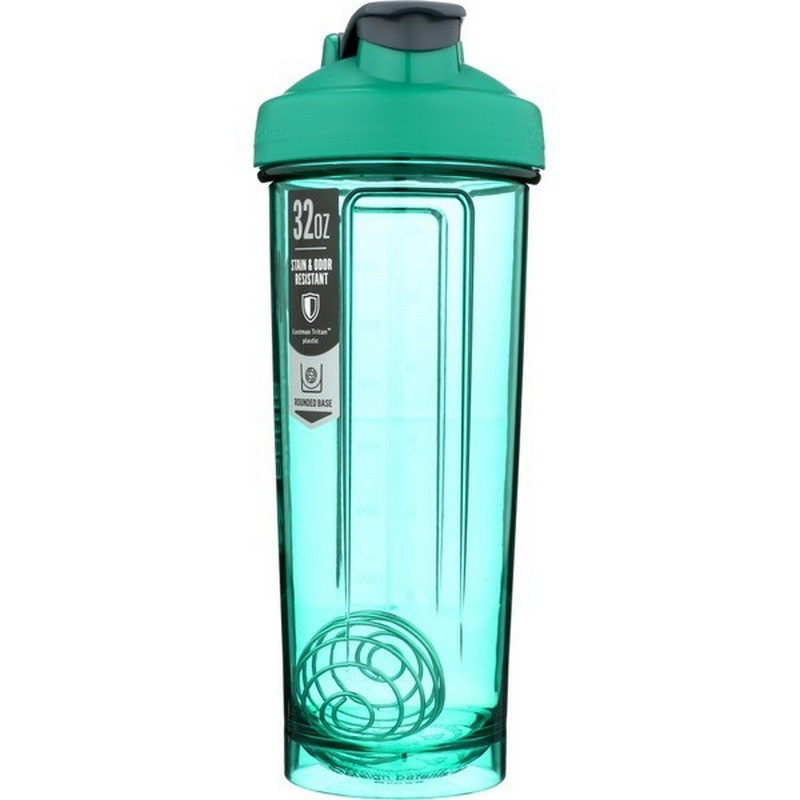 Спортивная бутылка-шейкер Pro32 Tritan BlenderBottle Pro32 Green 940 мл