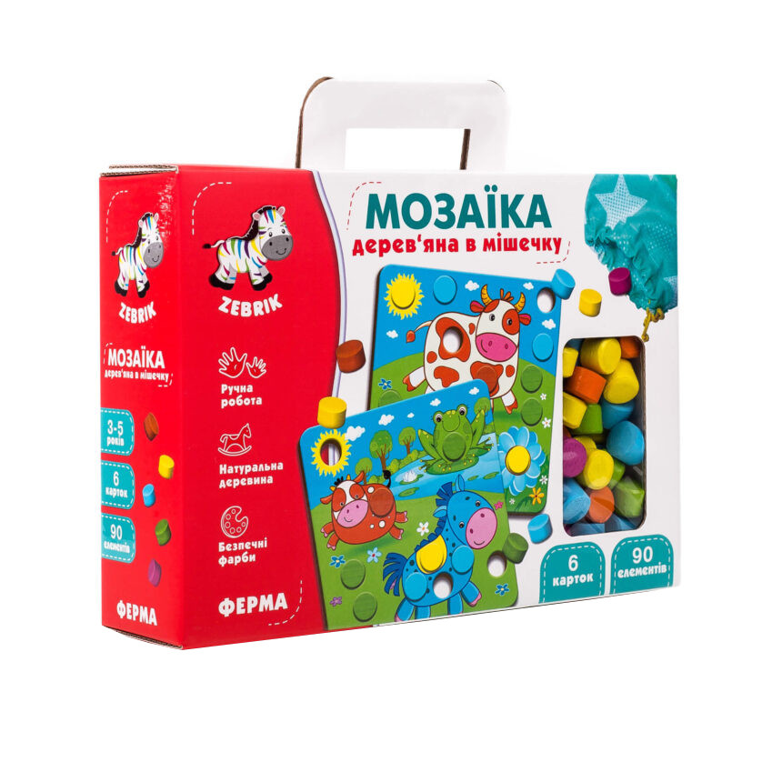 Мозаика деревянная Ферма ZB2002-01