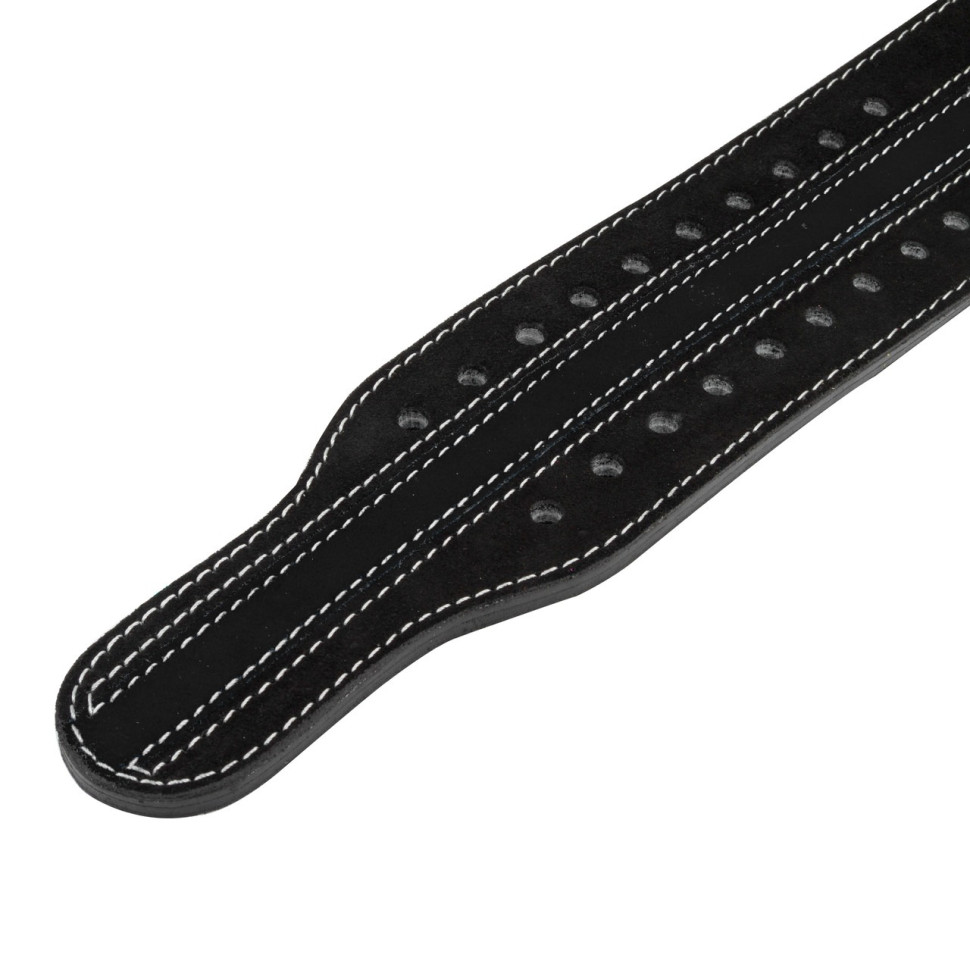 Пояс для пауэрлифтинга PowerLifting Power System PS-3800_M_Black_Black (кожаный) Black М