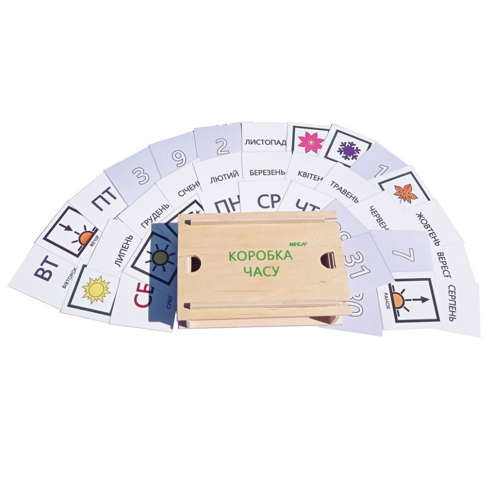 Картки Пекс «Коробка часу» HEGA 248-2HG 58 штук