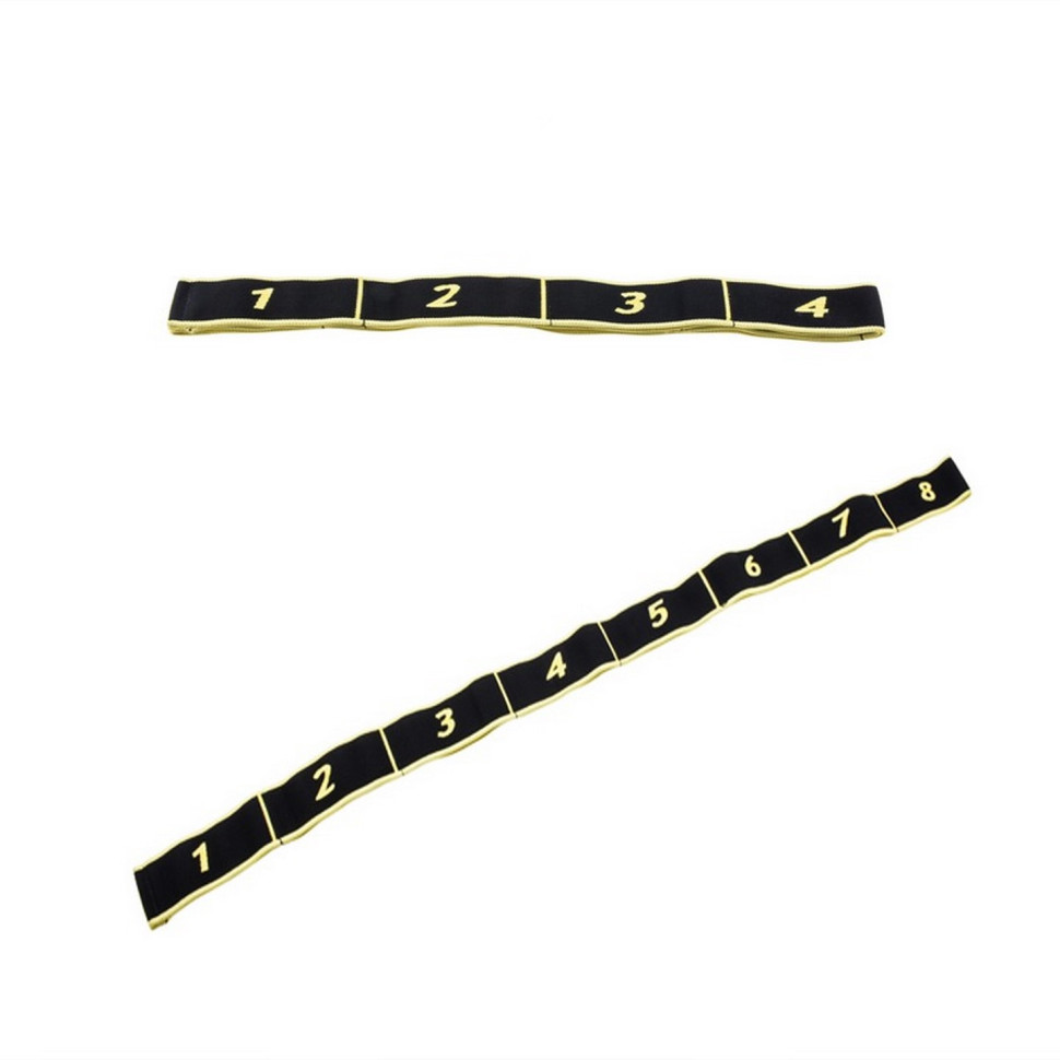 Еспандер гумова-стрічка Elastiband BJOY Newt NE-ELASTI-2Y, жовто-чорна