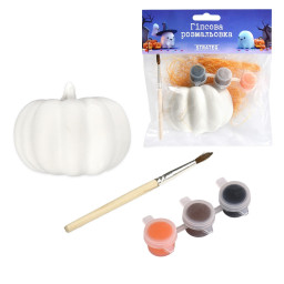 Набор для творчества Гипсовая раскраска "Тыква" Strateg 31027 Набор для творчества Гипсовая раскраска "Тыква" Strateg 31027