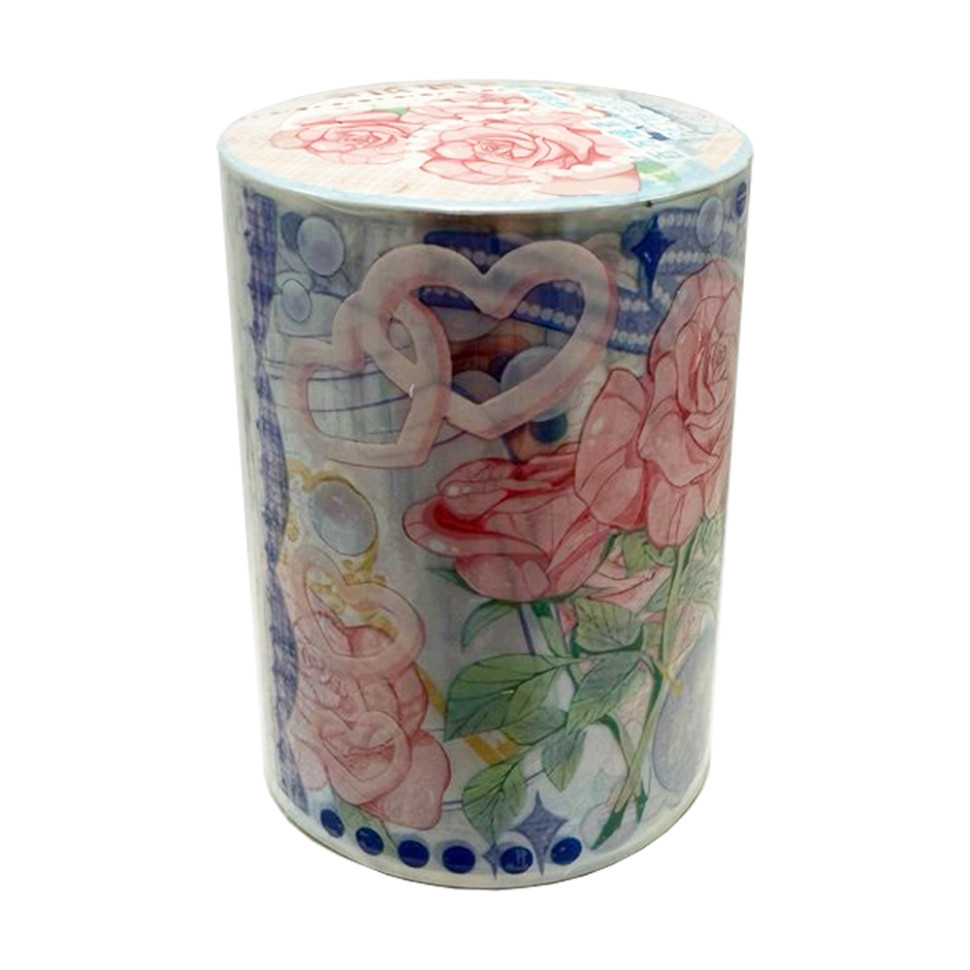 Набор декоративный скотч Bambi XM-JD2865(Blue) 6 см x 1,2 м 