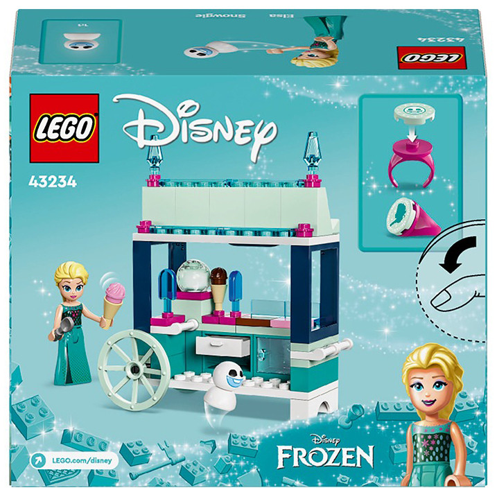 Конструктор Lego Disney Крижані ласощі Ельзи 43234, 82 деталі