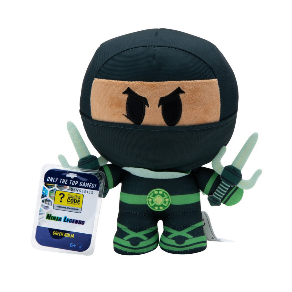 Мягкая игрушка Collector Plush Ninja Legends: Green Ninja DevSeries CRS0016
