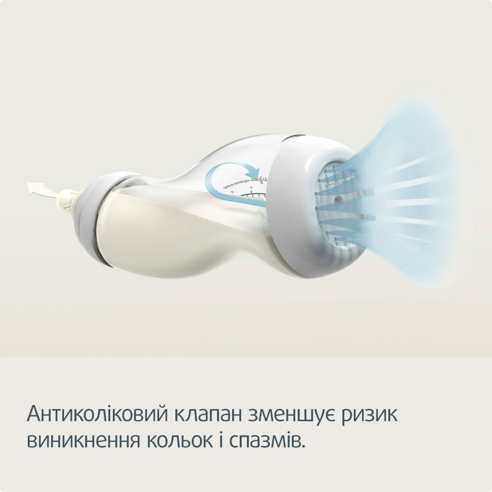 Бутылочка антиколиковая с широким отверстием S-Shape Canpol babies 24/201, 200 мл