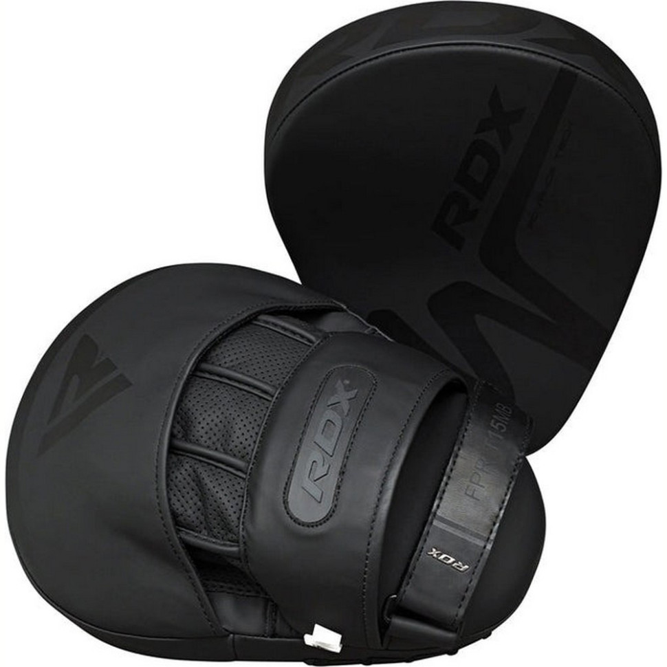 Лапи боксерські T15 Noir Matte RDX Inc Limited FPR-T15MB, Black