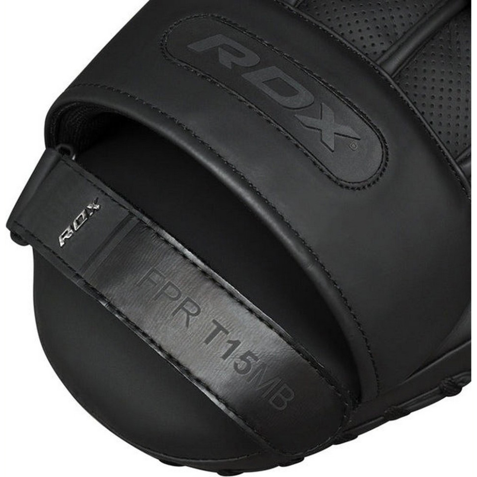 Лапи боксерські T15 Noir Matte RDX Inc Limited FPR-T15MB, Black