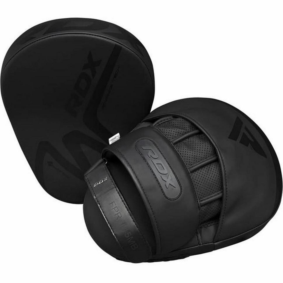 Лапи боксерські T15 Noir Matte RDX Inc Limited FPR-T15MB, Black