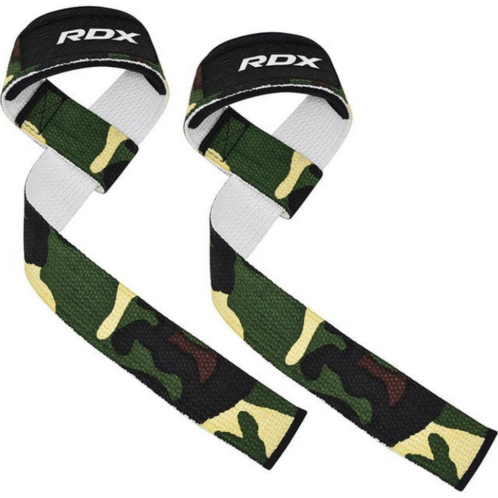 Лямки для тяги W1 Gym Single Strap RDX Inc Limited WAN-W1CGN+ Camo Green