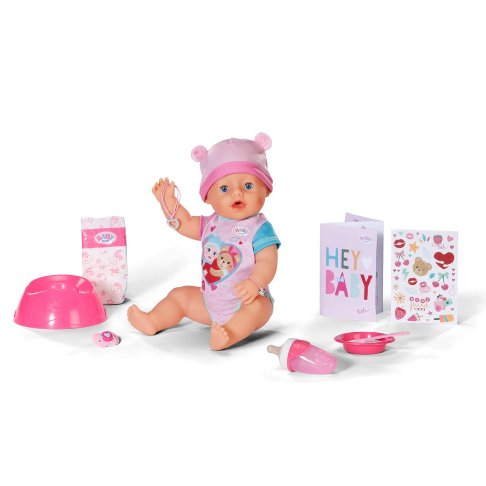 Лялька дитяча ЧАРІВНА ЕММА BABY born 834800, 43 см, з аксесуарами