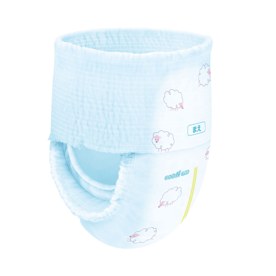 Трусики-подгузники для детей 9-14 кг GOO.N Plus 843340 размер L, 44 шт