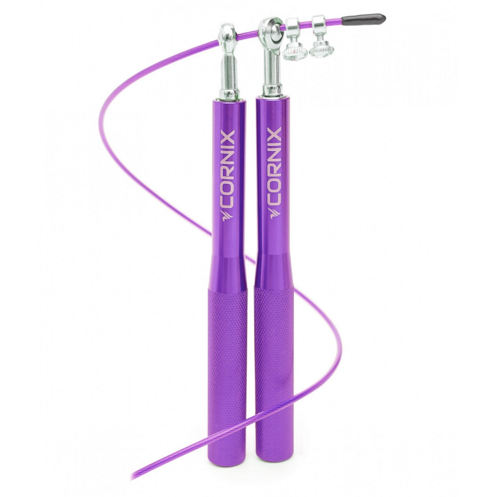Скакалка скоростная для кроссфита Speed Rope Cornix XR-0159 Purple