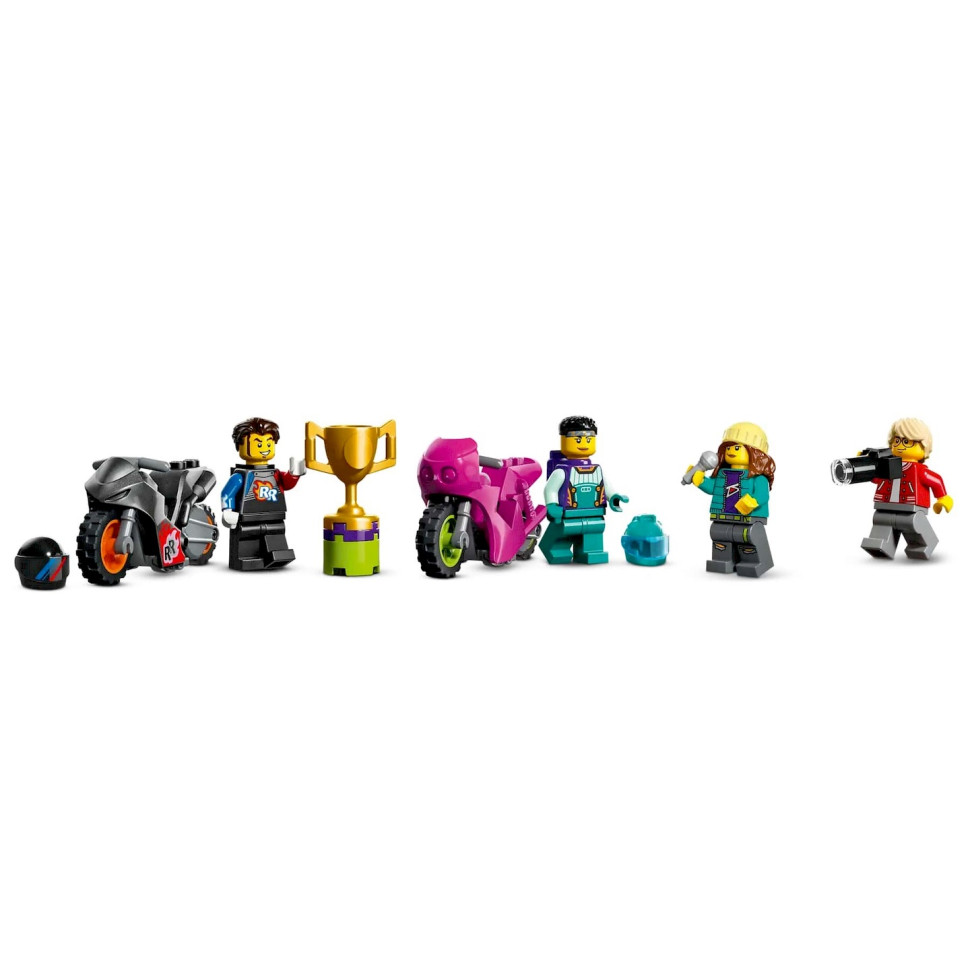 Конструктор Невероятная задача для каскадеров City Stuntz LEGO 60361, 385 деталей