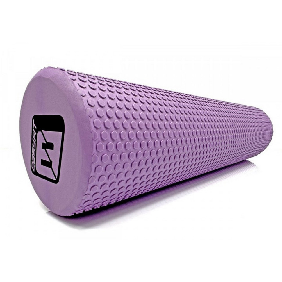 Массажный ролик Foam Roller EasyFit EF-2032-V 60 см, Фиолетовый