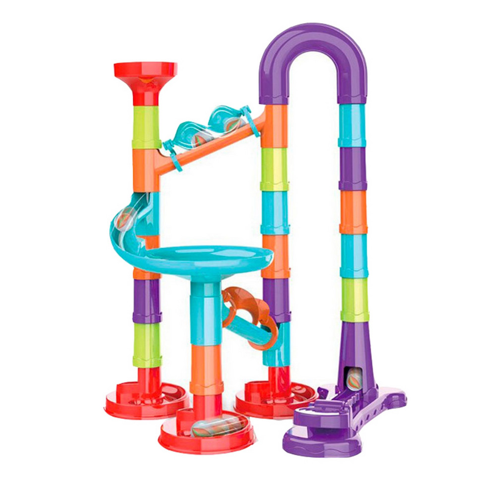 Игра лабиринт Marble Run Bambi 8804, 45 деталей