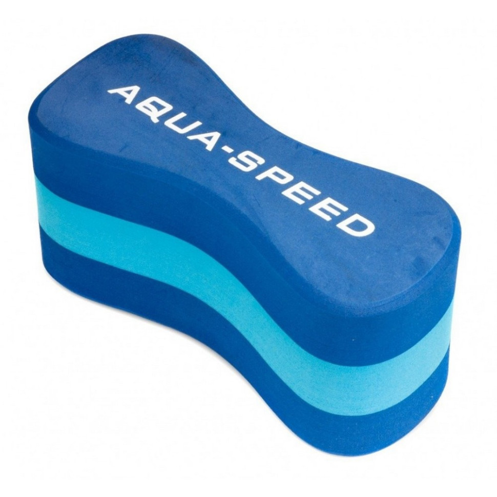 Колобашка для плавания JUNIOR 3 LAYESR PULLBUOY 6778 Aqua Speed 149-01, 20 x 8 x 10 см