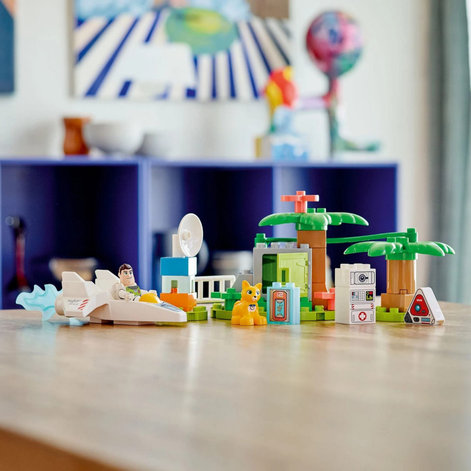 Конструктор LEGO DUPLO Disney Базз Спаситель и космическая миссия 10962