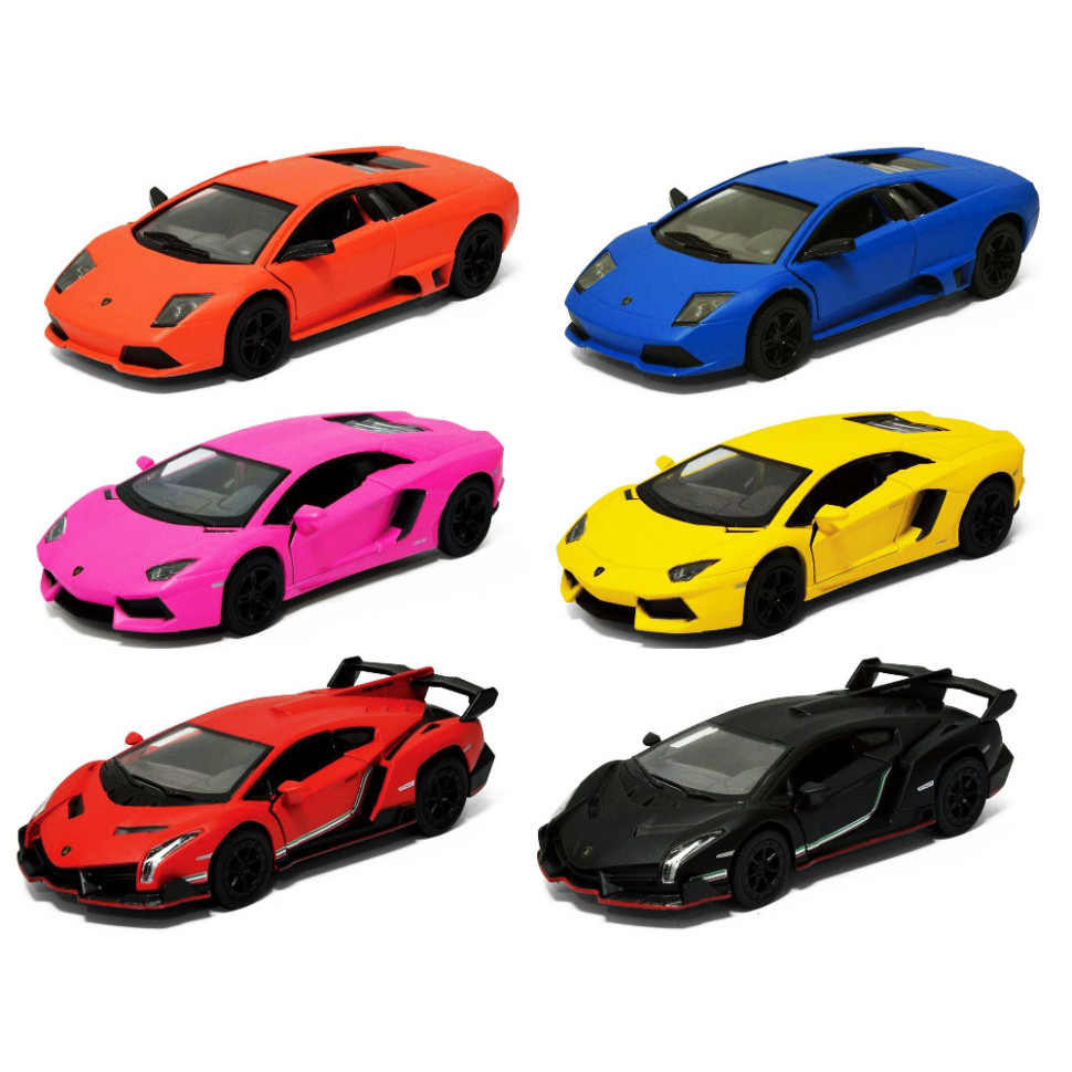 Машинка Lamborghini Kinsmart KT5370W инерционная, 1:36