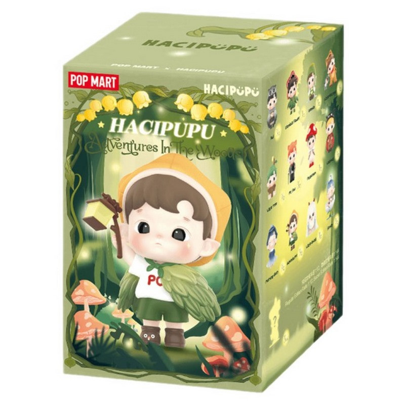 Игрушка-сюрприз с коллекционной фигуркой Hacipupu POP MART HCPPW-01 серия Adventures In The Woods