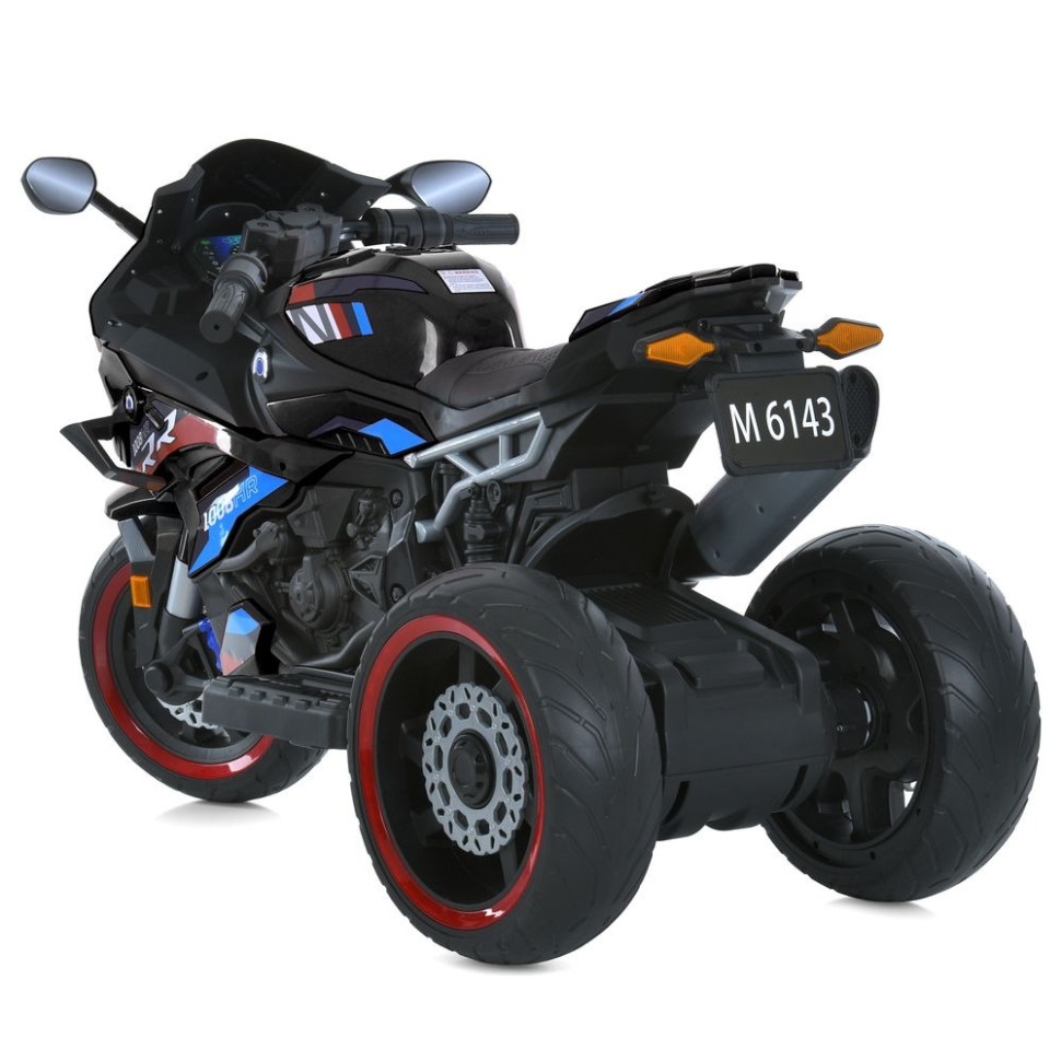 Дитячий електромобіль Мотоцикл Bambi Racer M 6143EL-2 до 30 кг