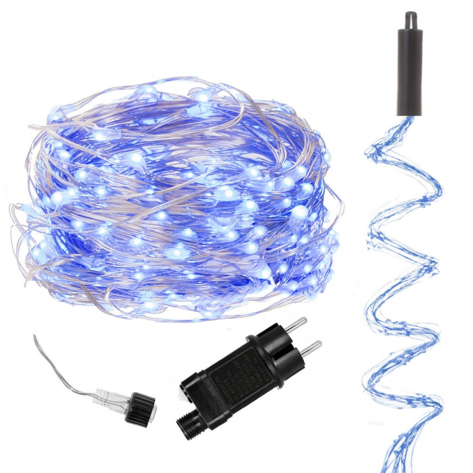 Гірлянда (кінський хвіст) Springos CL0095, 2 м 300 LED, Blue