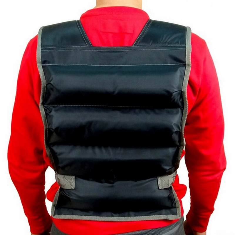 Жилет обважувальний EasyFit EF-VST-14 чорний 14 кг
