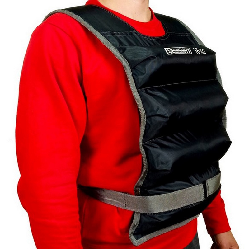Жилет обважувальний EasyFit EF-VST-14 чорний 14 кг