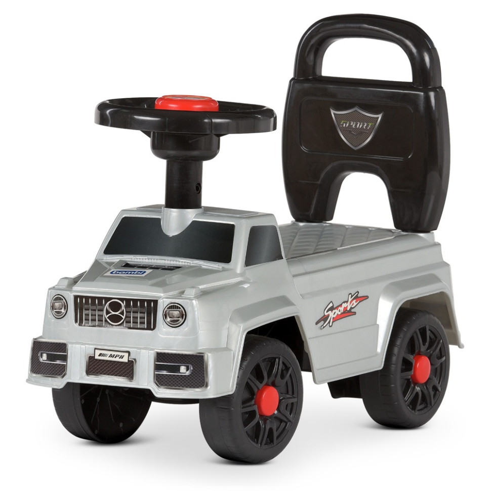 Детская каталка-толокар Bambi QX-5500-2-11 музыка, серый