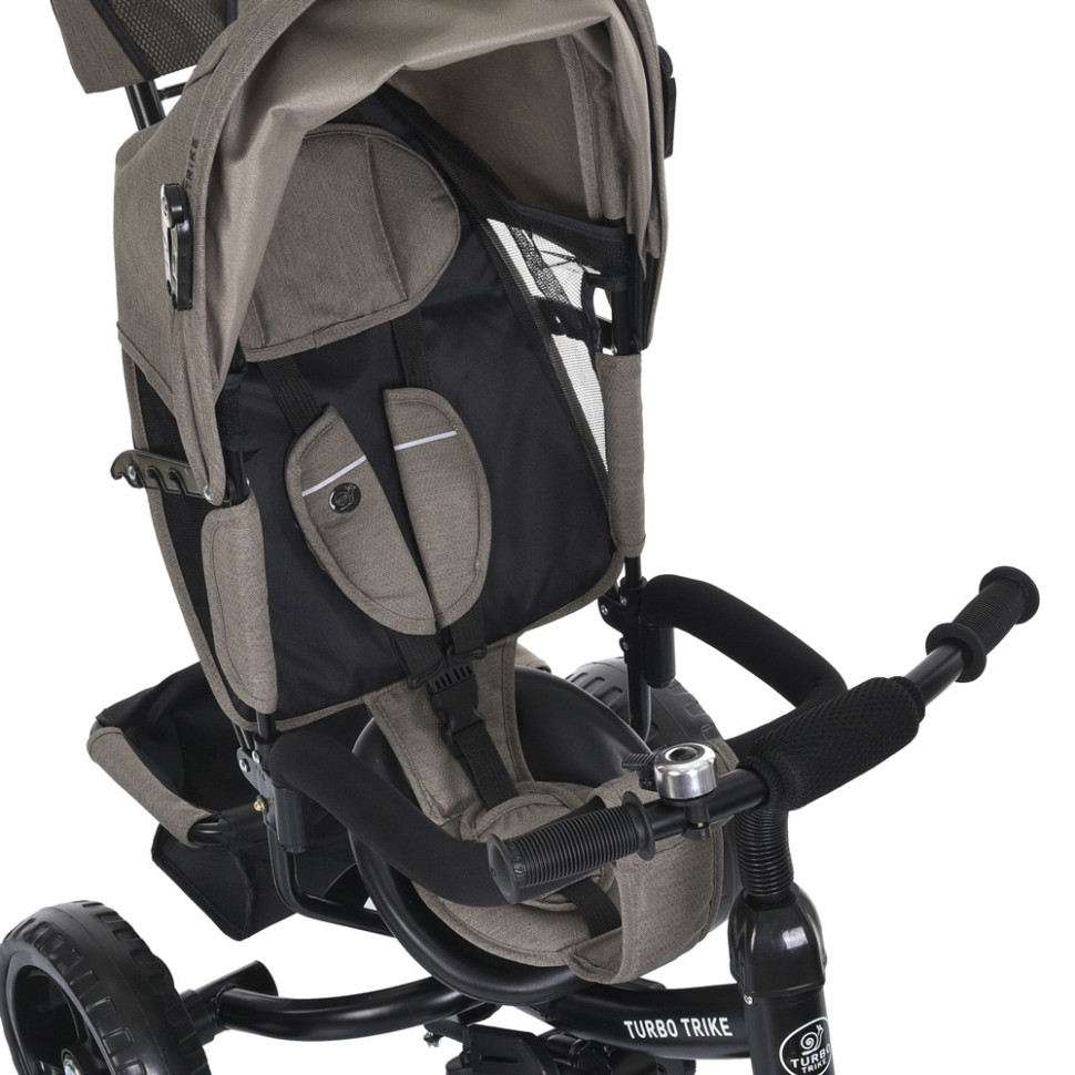 Дитячий триколісний велосипед Turbotrike MT 1005-13 з батьківською ручкою
