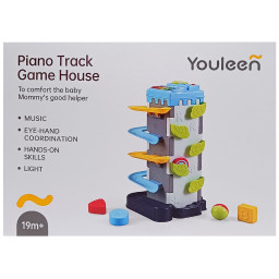 Дитячий іграшковий центр "Piano Track Game House" Bambi 73303 світові та звукові ефекти