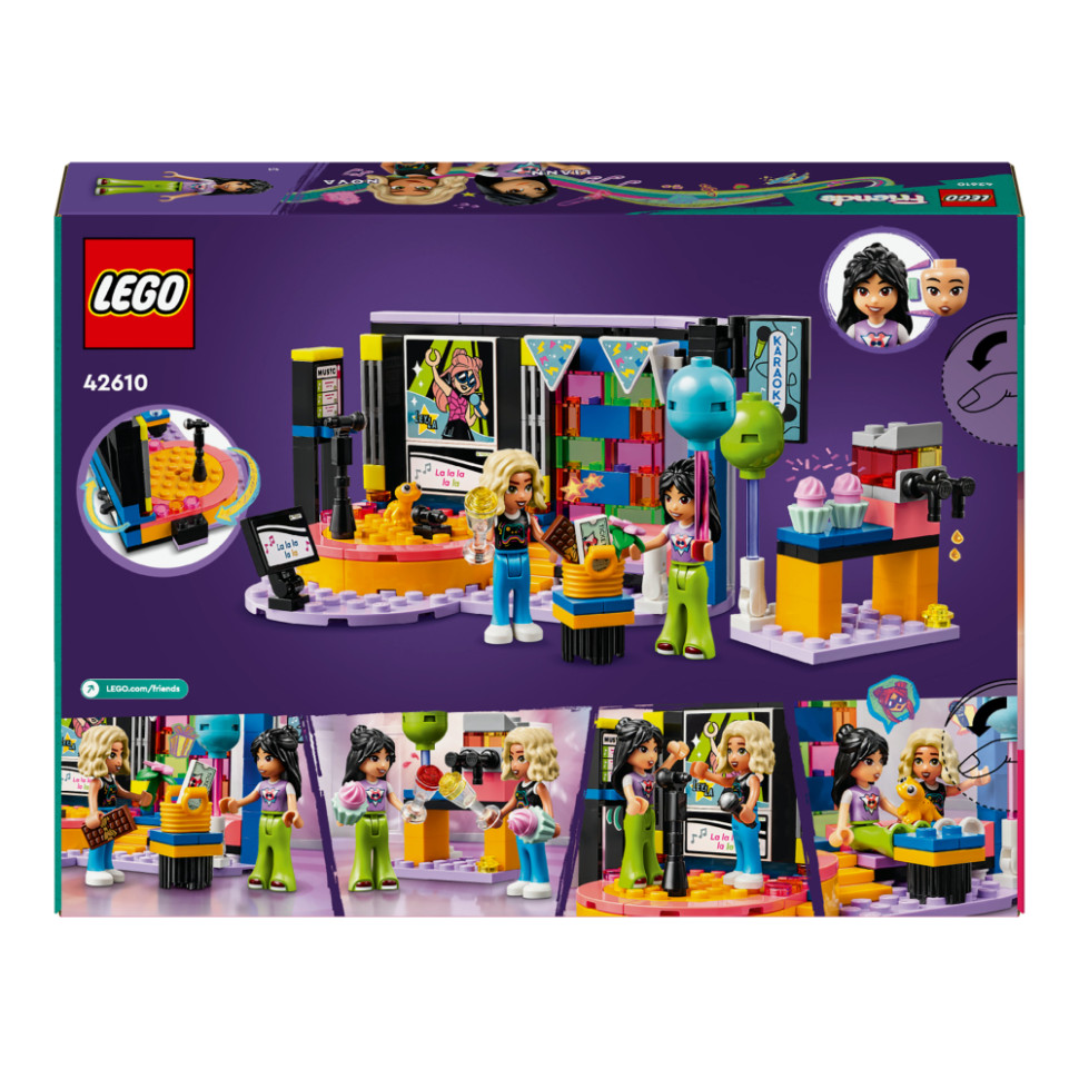 Конструктор LEGO Friends Караоке-вечеринка 42610, 196 деталей