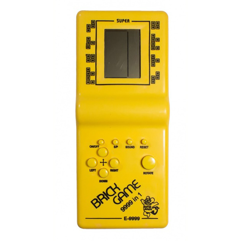 Інтерактивна іграшка Тетріс Bambi Е 9999(Yellow) 9999 ігор, жовтий