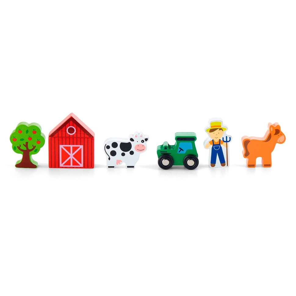 Игровой набор Ферма Viga Toys 50812 для железной дороги