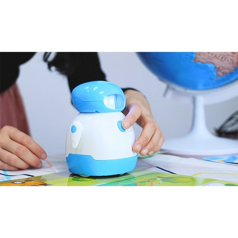 Мой первый программируемый робот Edu-Toys JS020, 16 карт с заданиями