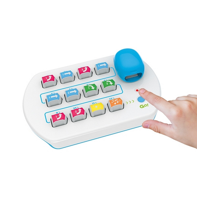 Мой первый программируемый робот Edu-Toys JS020, 16 карт с заданиями