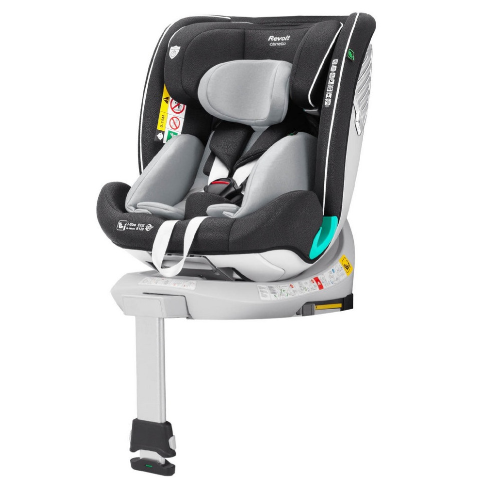 Автокрісло дитяче Revolt CARRELLO CRL-15805 Sky Grey, i-Size 40-150 см, ISOFIX