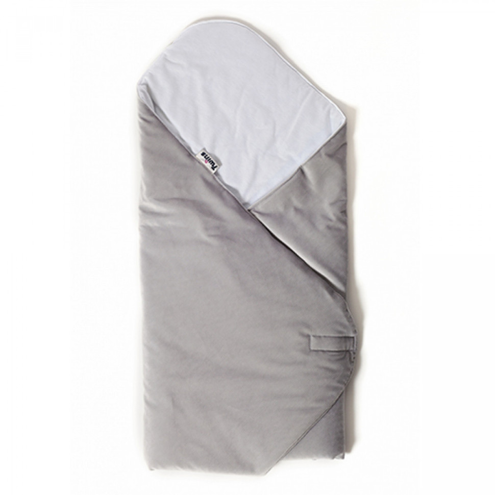 Конверт-плед дитячий Velvet Twins 9015-TW-10 grey, сірий