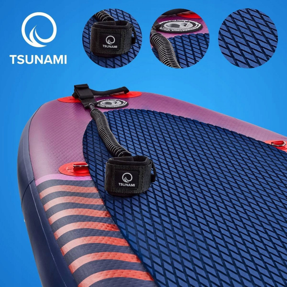 Надувная SUP доска Tsunami T05 с веслом Wave 350 см