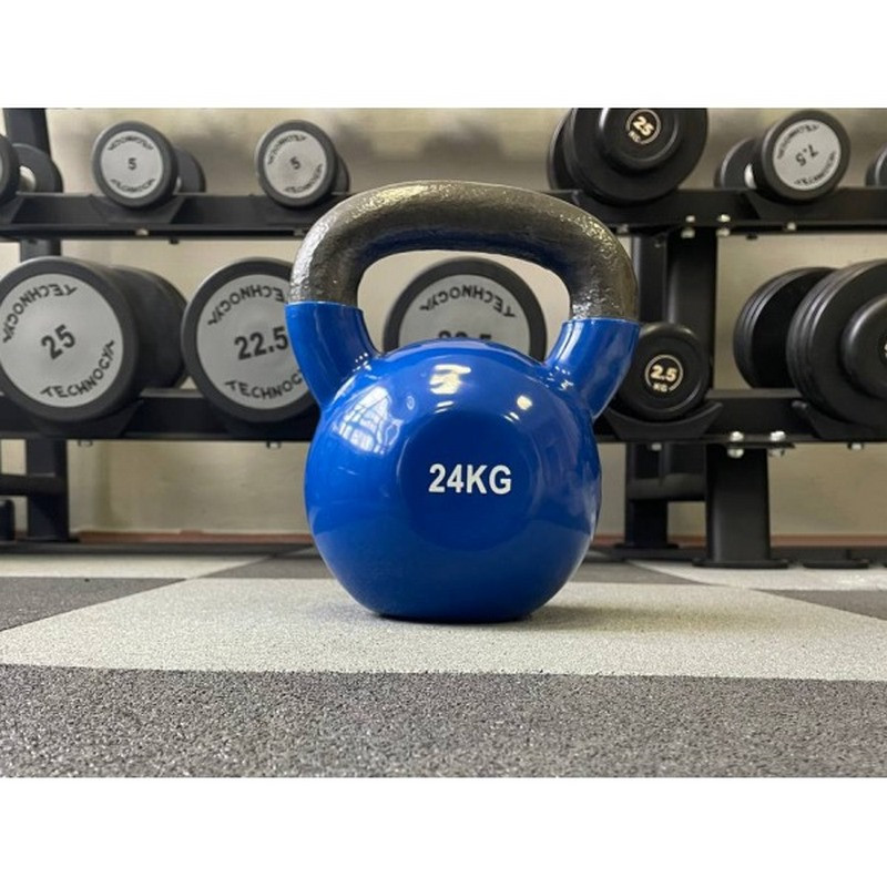 Гиря чавунна з вініловим покриттям FF51F1A-24kg Generation Fitness 522880FS 24 кг