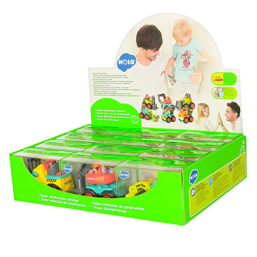 Іграшка машинка Будівельна техніка Hola Toys 3116B