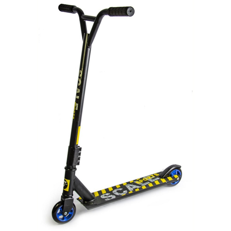 Трюковый самокат Extrem Scale Sports Extreme черный до 100 кг