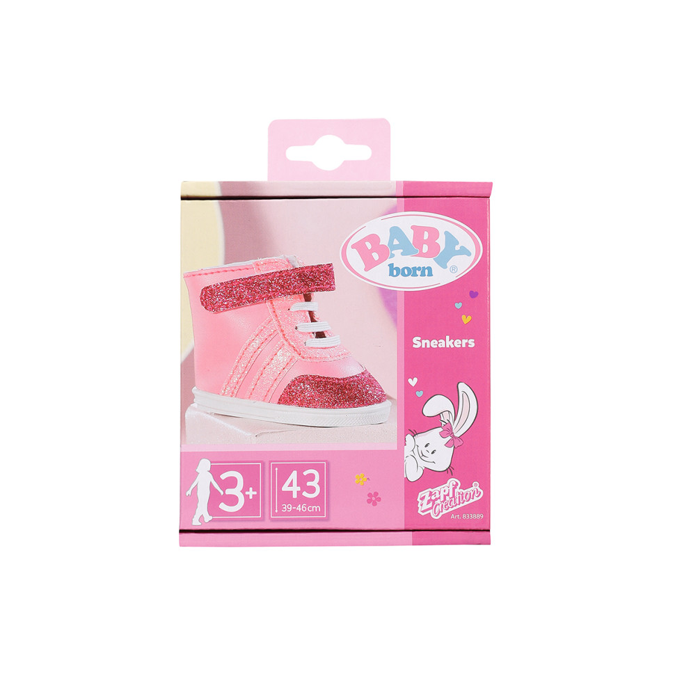 Обувь для куклы BABY BORN 833889 Розовые кеды
