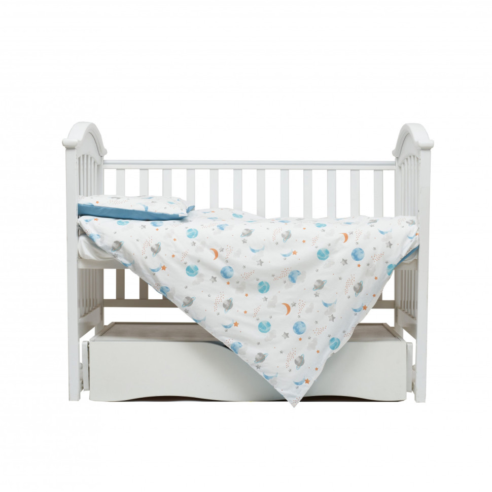 Сменная постель в кроватку Sky Cosmo Twins 3023-TS-14C, 4 элемента