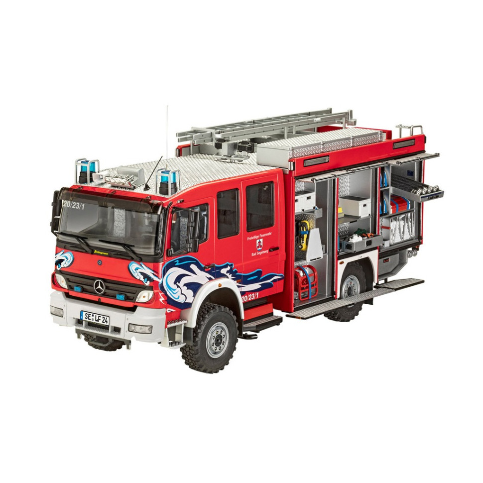 Збірна модель-копія Пожежна машина цистерна TLF 16/25 Revell RVL-07586 рівень 5, 1:24