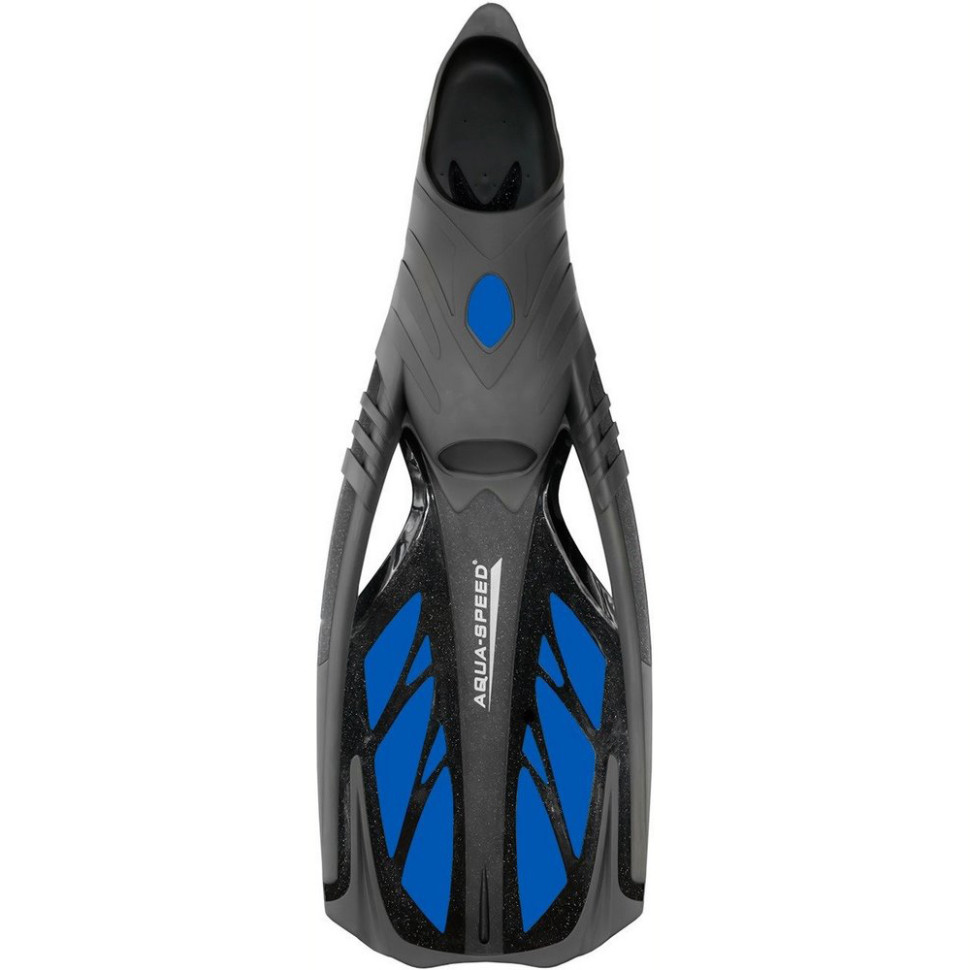 Ласти INOX Aqua Speed 553-11-40-41 синій, чорний, сірий, розмір 40-41