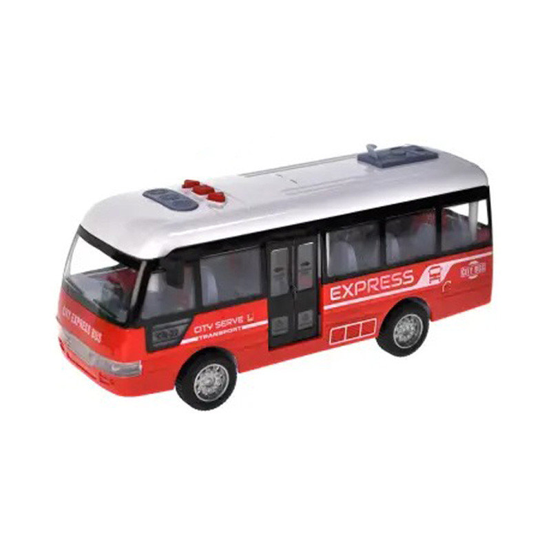 Детский инерционный автобус YG Toys YM-9907F(Red) 19х6,5х8 см