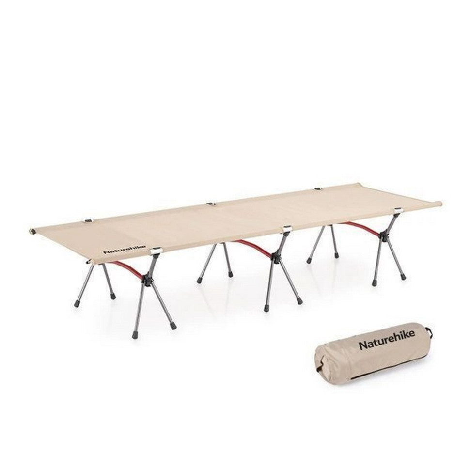 Кровать складная NH20JJ009 Naturehike 6927595747735 алюминий, бежевый