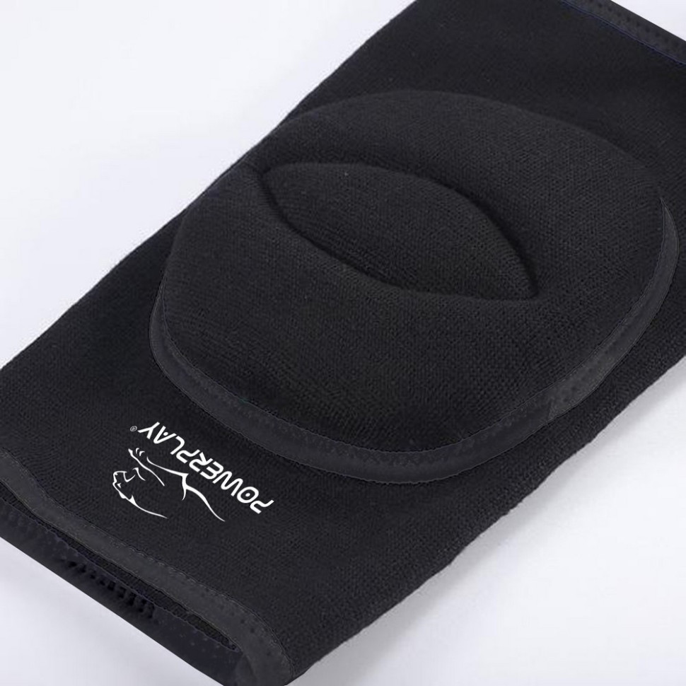 Наколенники PP-8000 Elastic Knee Support PowerPlay PP-8000_Black_XL (пара) размер XL